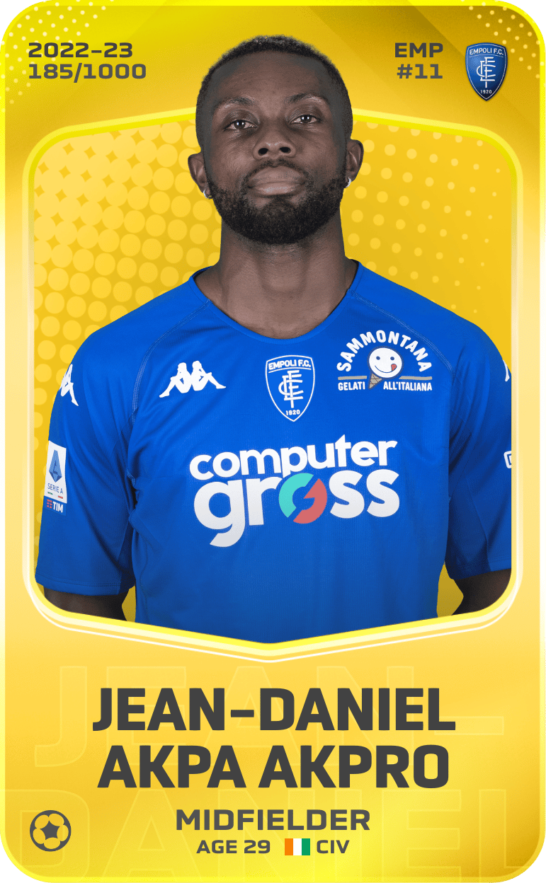 Jean-Daniel Akpa Akpro 2022-23 • Limited 185/1000