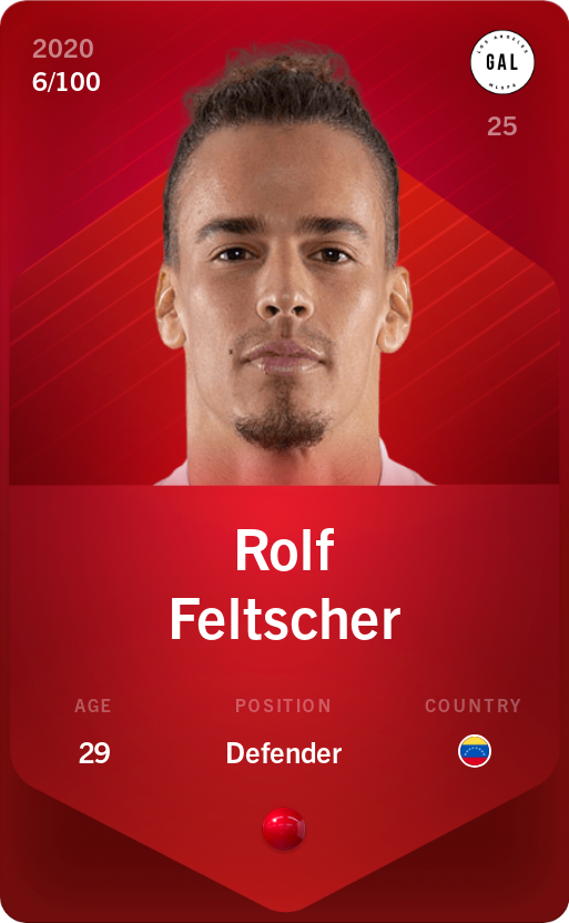 Sorare - Sorare Official - Rolf Feltscher 2020-21 • Rare 6/100 - NFT # 81059050163917714080935004927972362023364839804182841249706463886103499482150