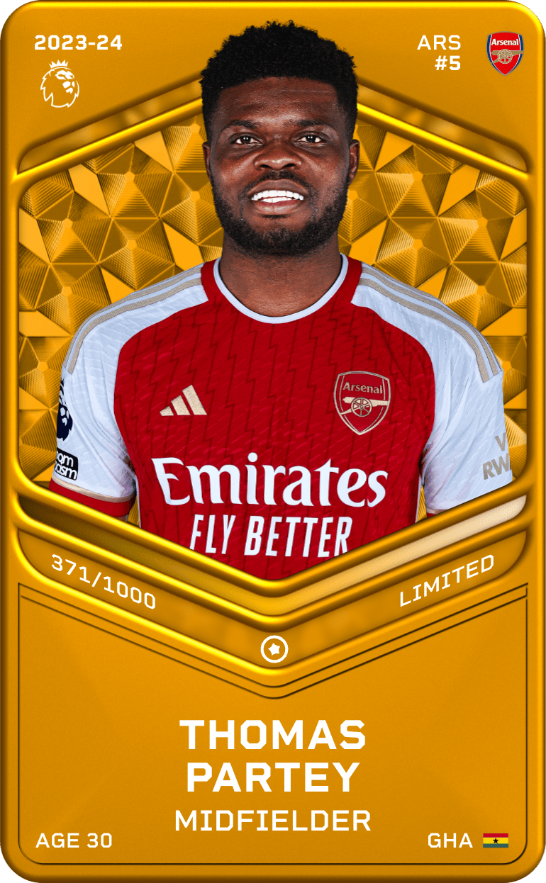 Thomas Partey 2023-24 • Limited 371/1000