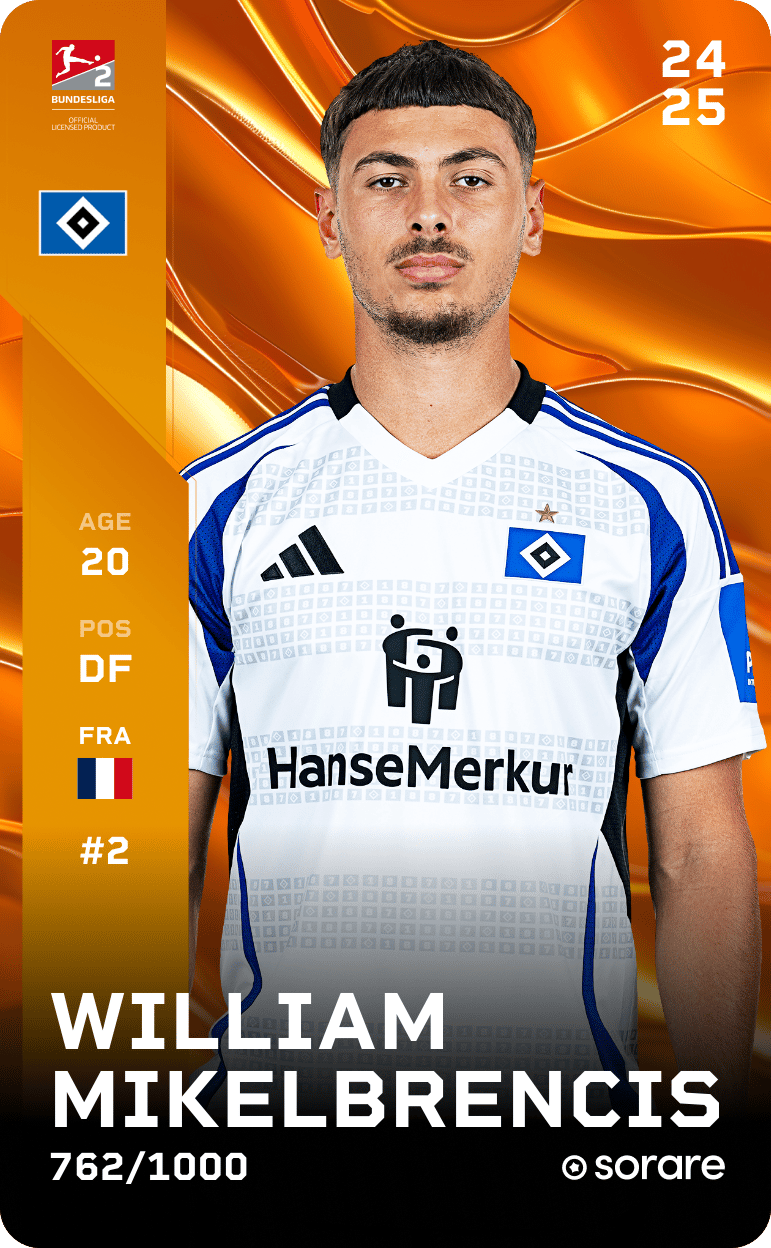 William Mikelbrencis 2024-25 • Limited 762/1000