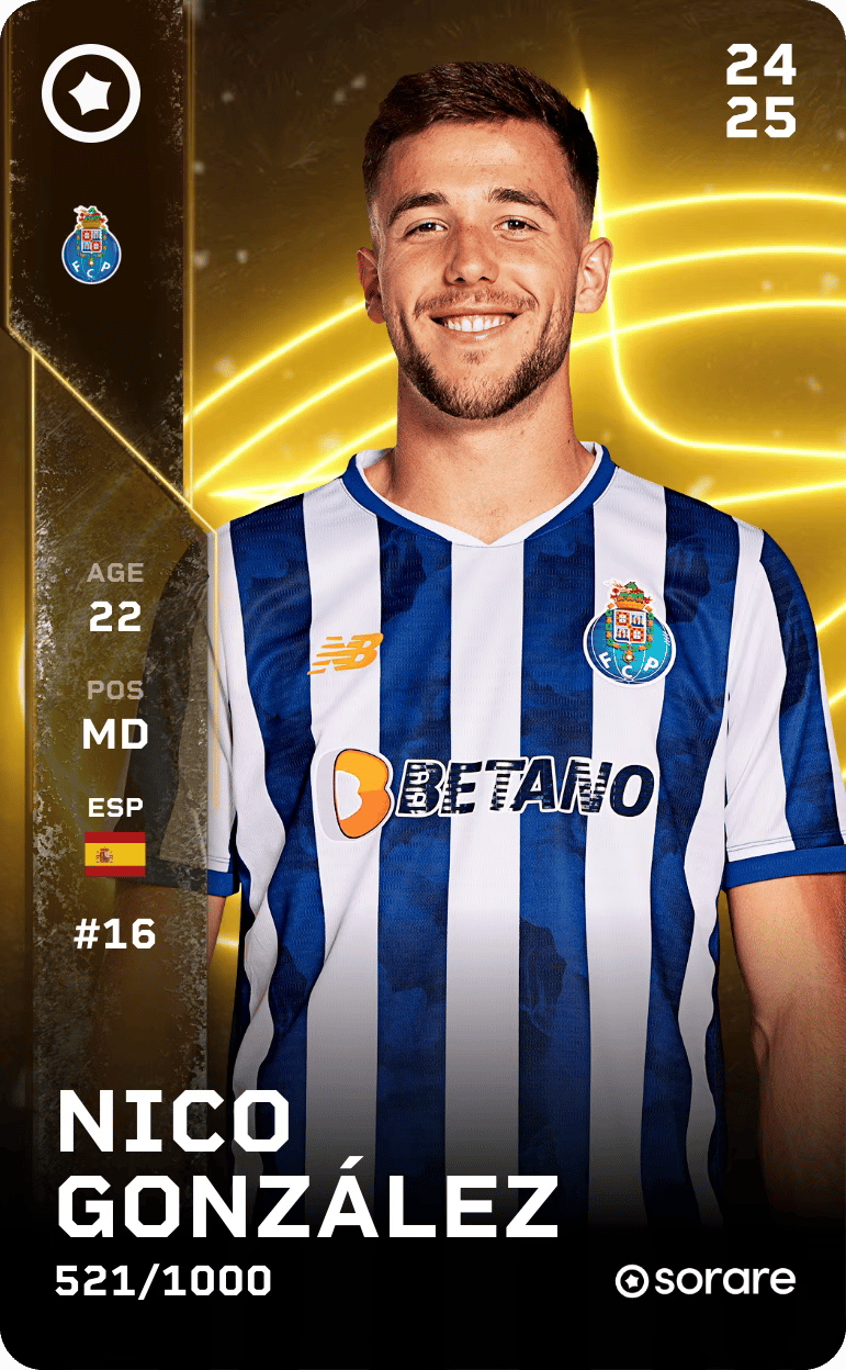 Nico González 2024-25 • Limited 521/1000