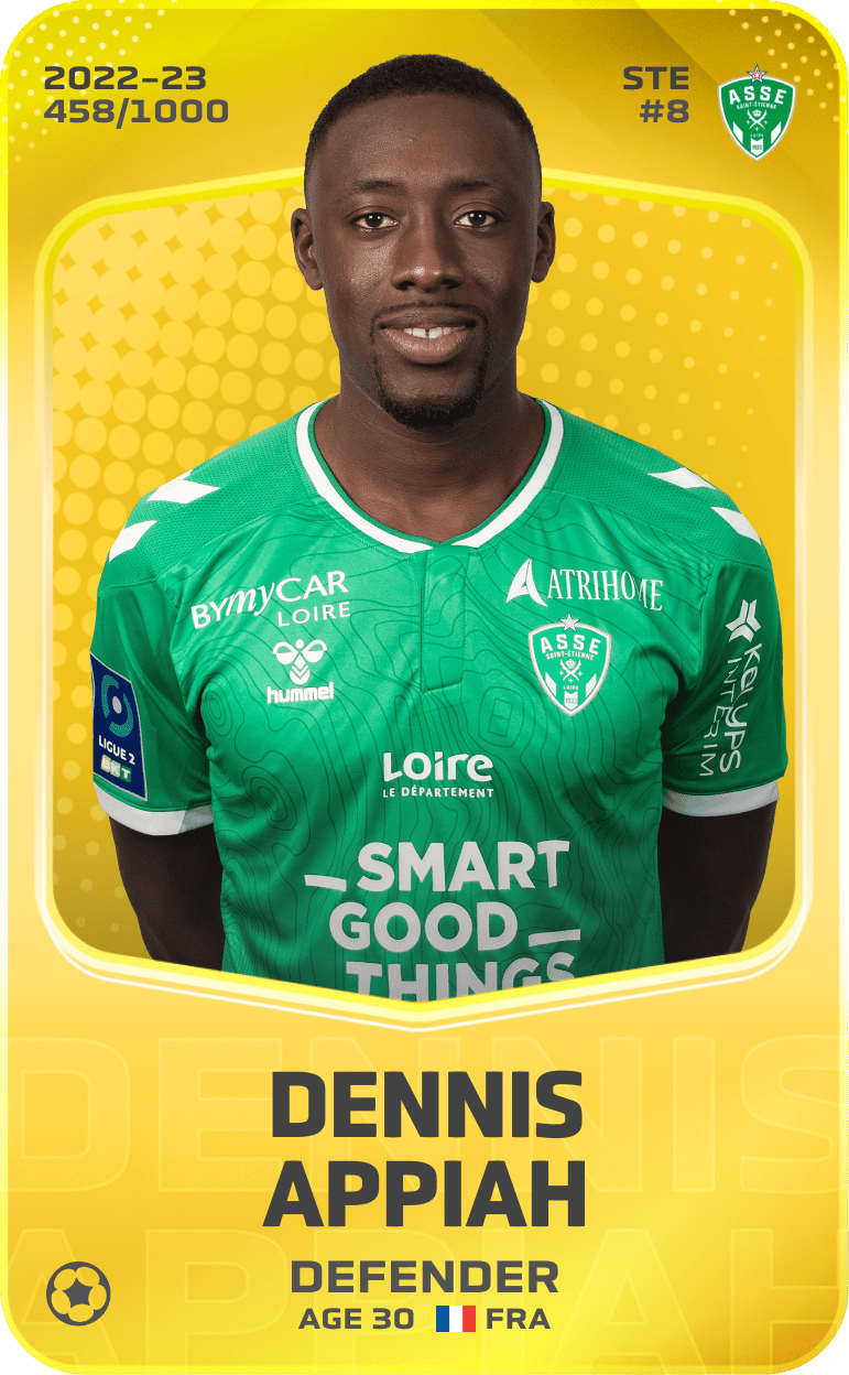 Dennis Appiah 2022-23 • Limited 458/1000