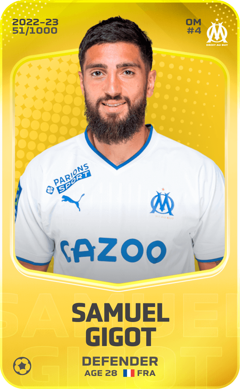 Samuel Gigot 2022-23 • Limited 51/1000
