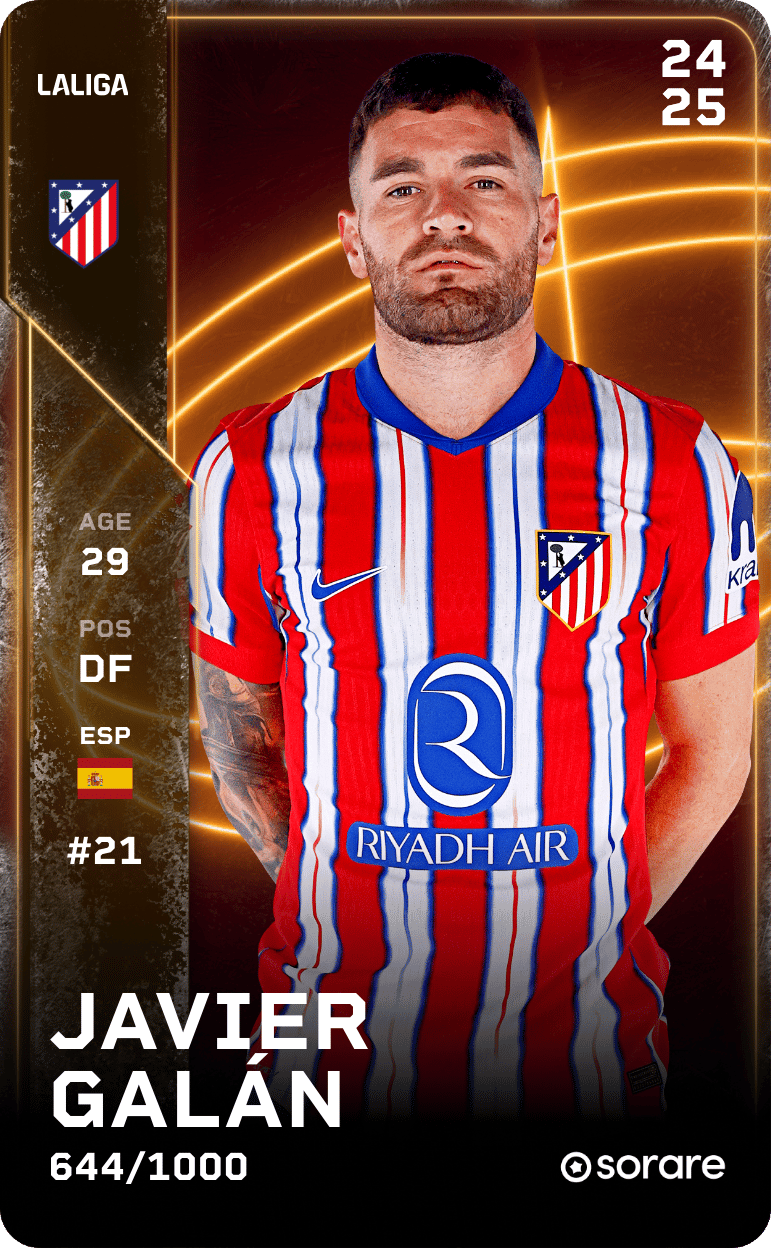 Javier Galán 2024-25 • Limited 644/1000