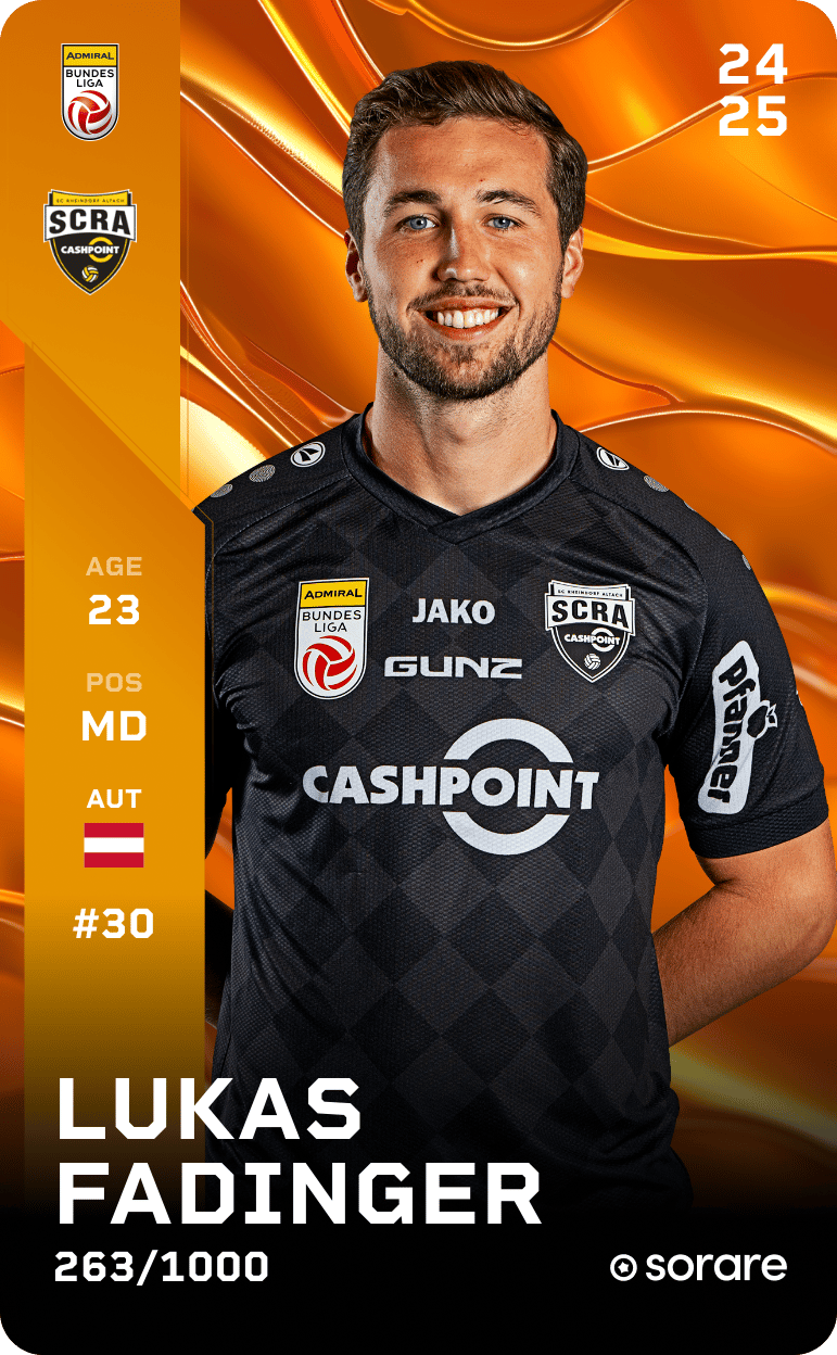 Lukas Fadinger 2024-25 • Limited 263/1000