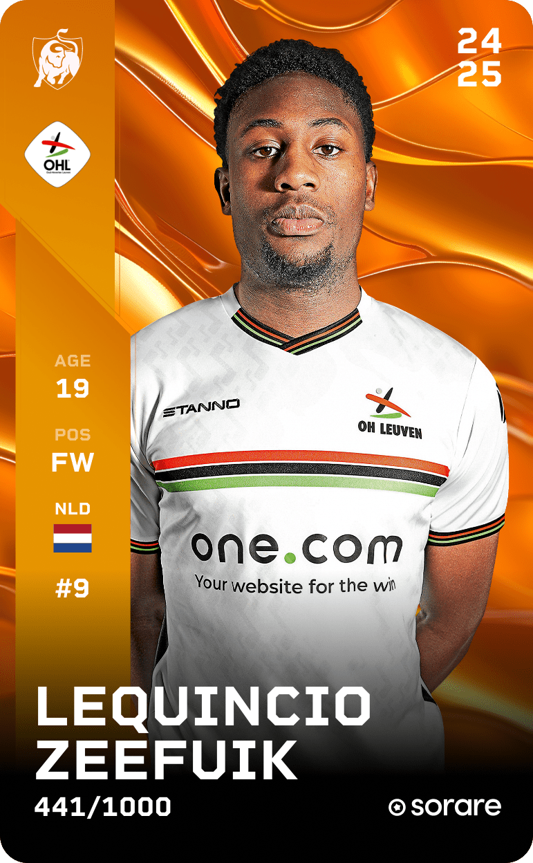 Lequincio Zeefuik 2024-25 • Limited 441/1000