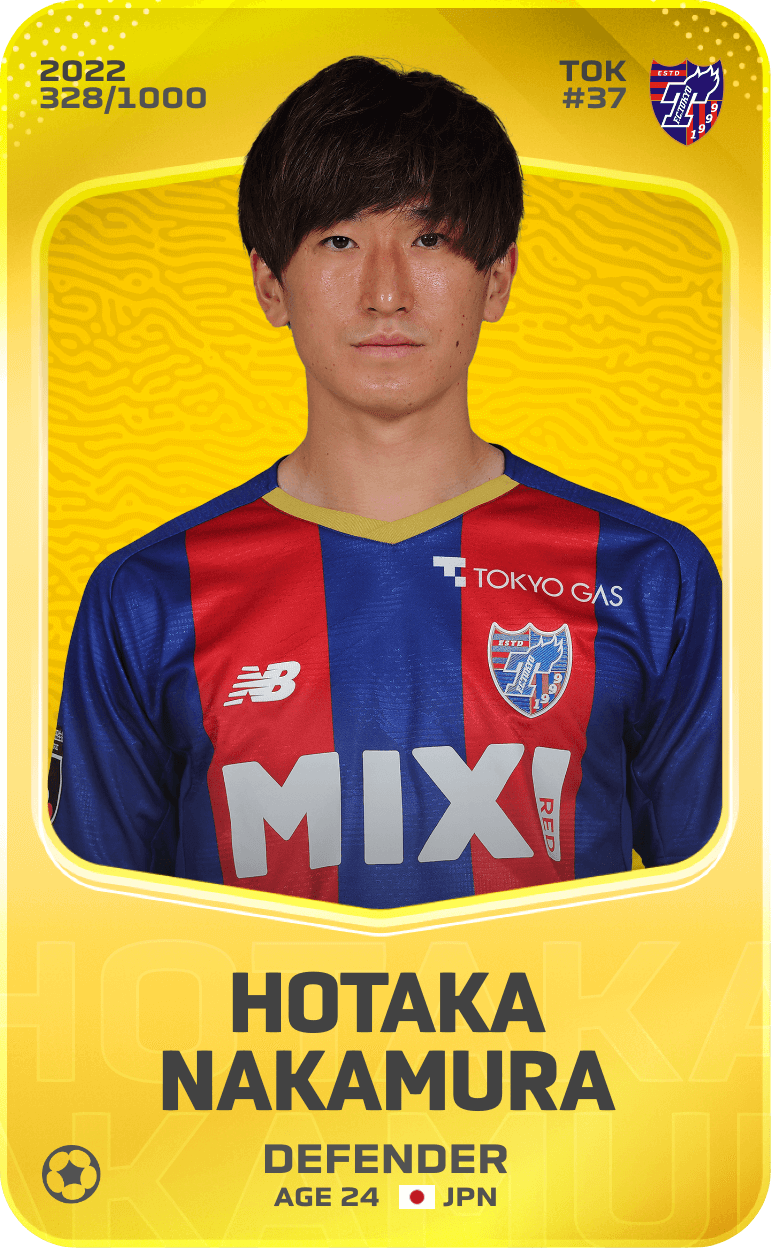 Hotaka Nakamura 2022-23 • Limited 328/1000