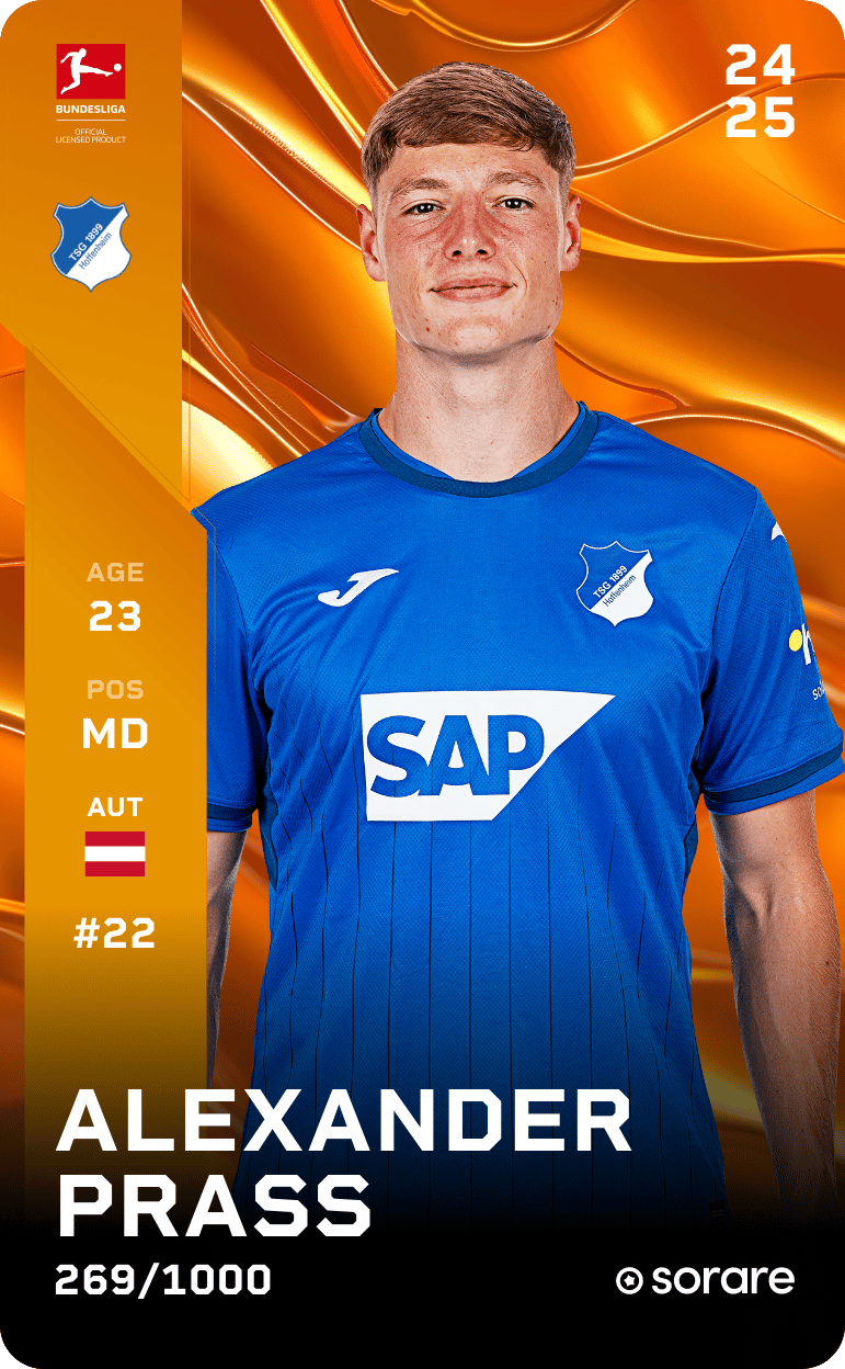 Alexander Prass 2024-25 • Limited 269/1000