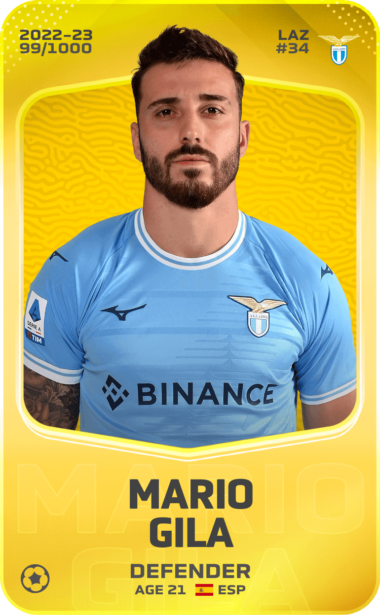 Mario Gila 2022-23 • Limited 99/1000