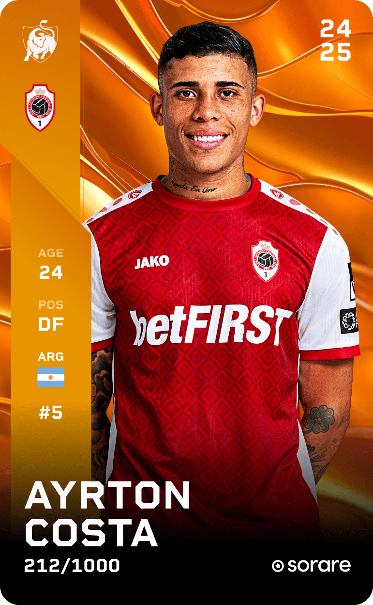 Ayrton Costa 2024-25 • Limited 212/1000
