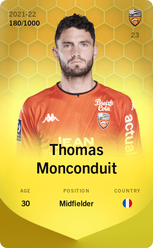 Thomas Monconduit 2021-22 • Limited 180/1000