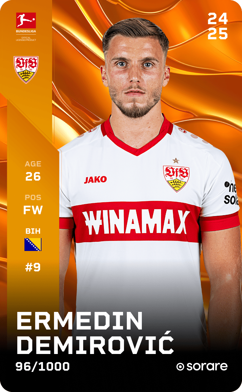 Ermedin Demirović 2024-25 • Limited 96/1000