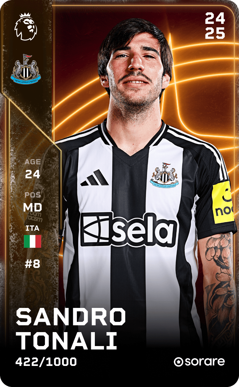 Sandro Tonali 2024-25 • Limited 422/1000