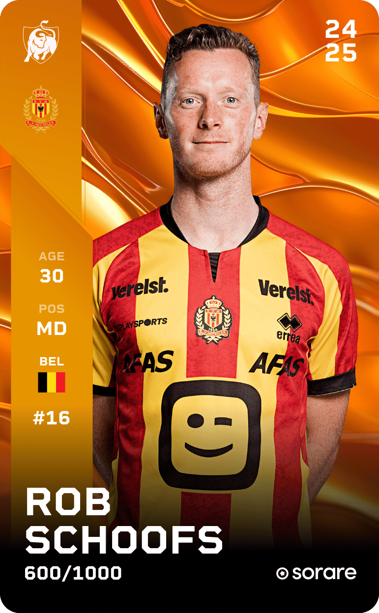 Rob Schoofs 2024-25 • Limited 600/1000