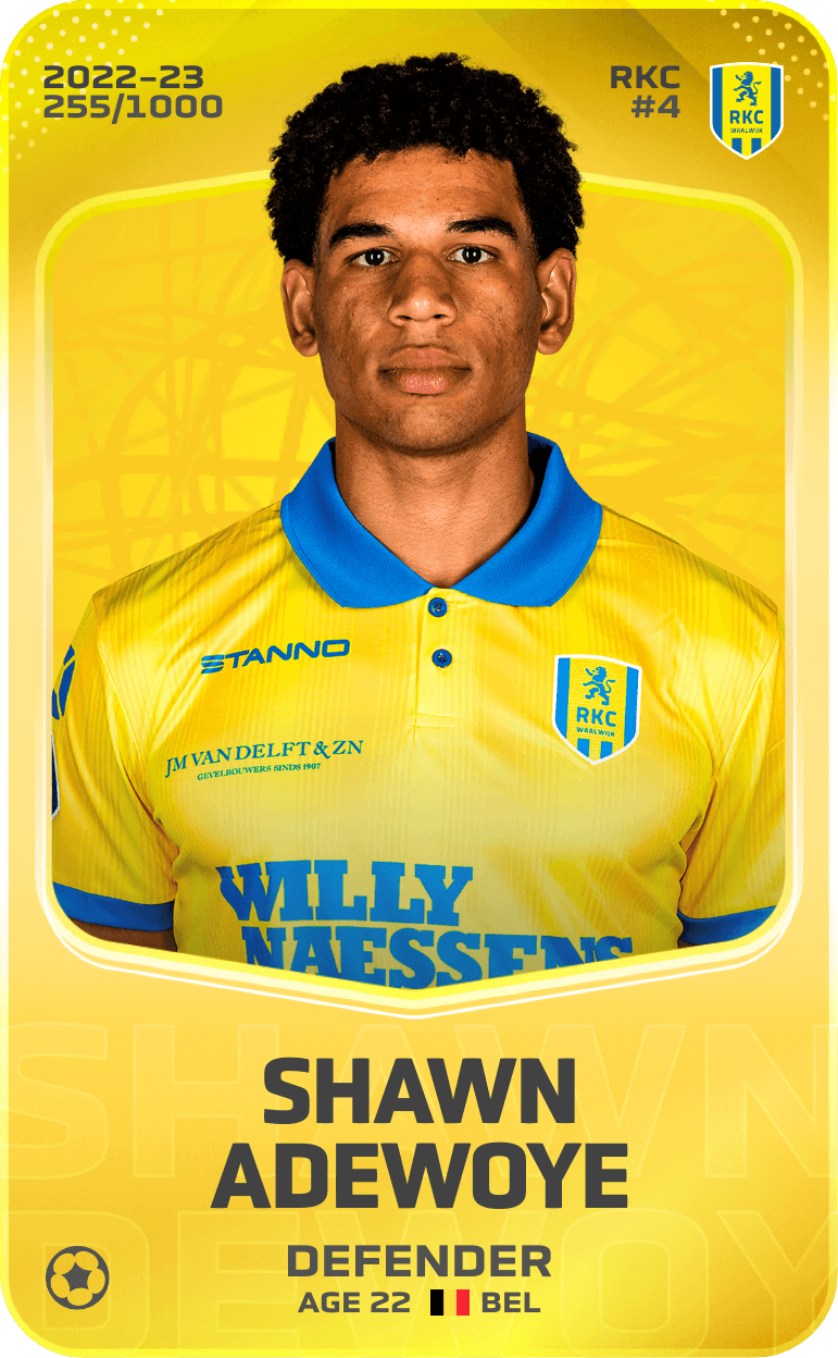 Shawn Adewoye 2022-23 • Limited 255/1000
