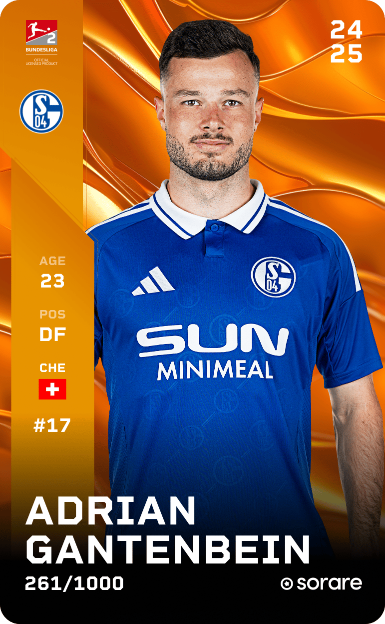 Adrian Gantenbein 2024-25 • Limited 261/1000