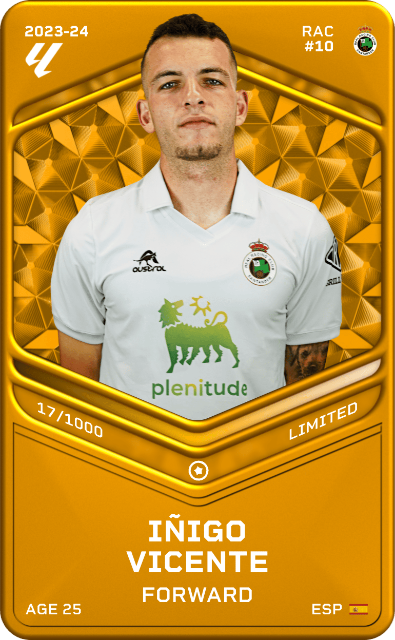 Iñigo Vicente 2023-24 • Limited 17/1000