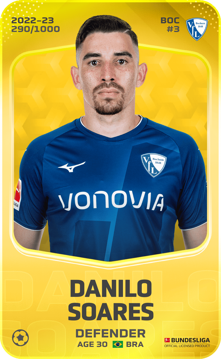 Danilo Soares 2022-23 • Limited 290/1000