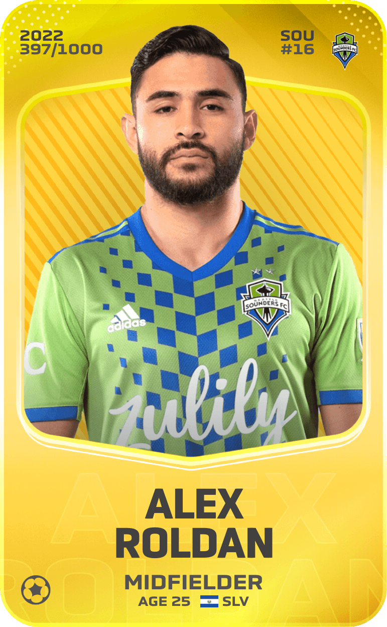 Alex Roldan 2022-23 • Limited 397/1000