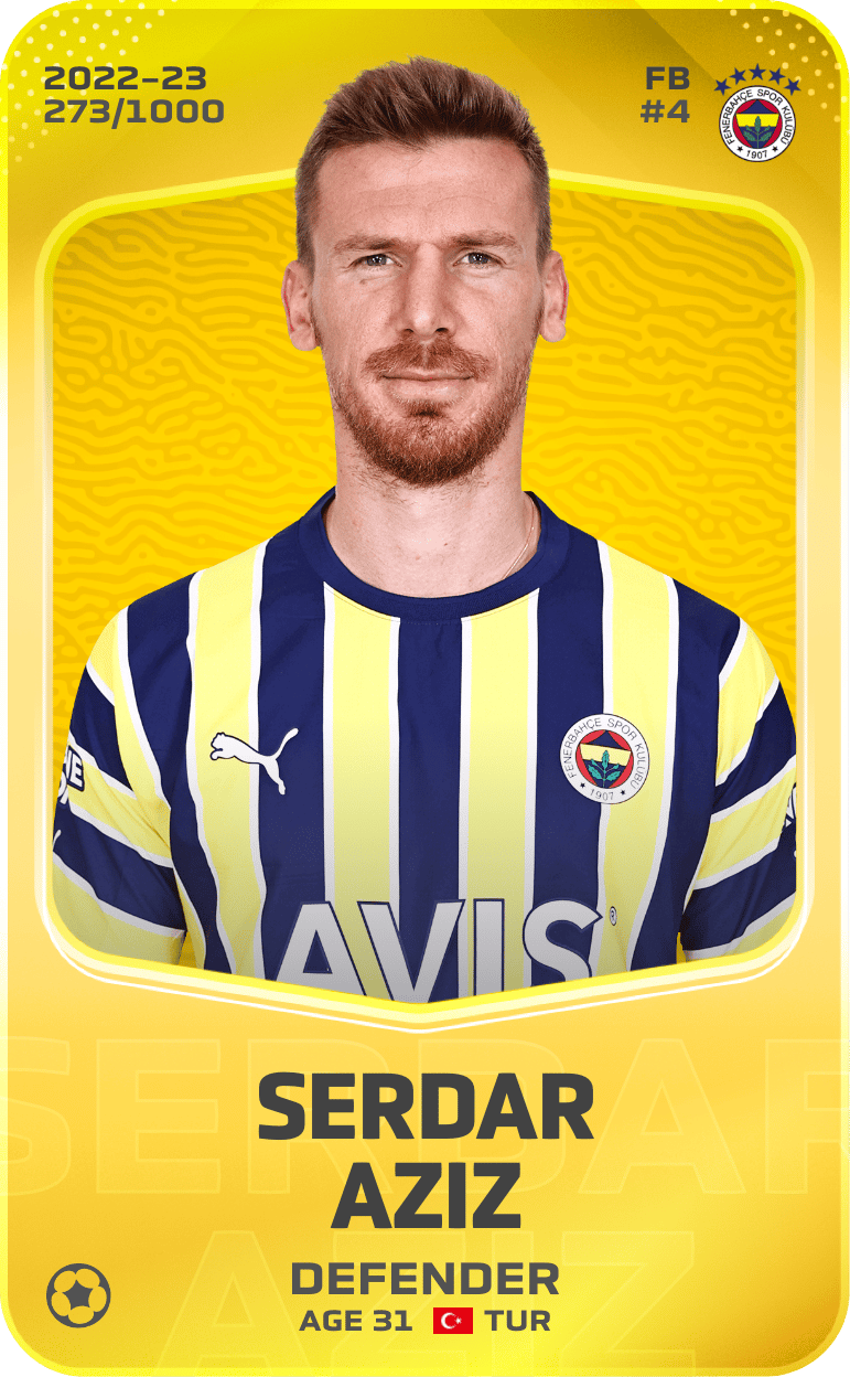 Serdar Aziz 2022-23 • Limited 273/1000