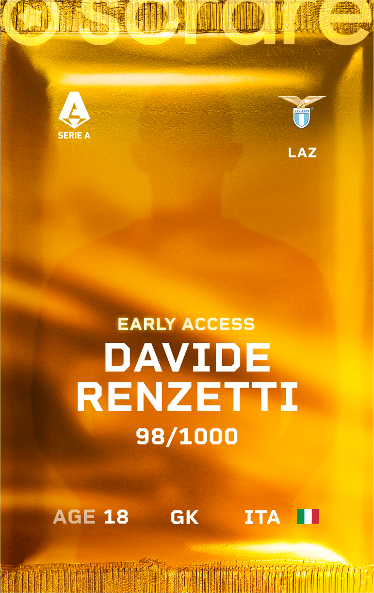Davide Renzetti 2024-25 • Limited 98/1000