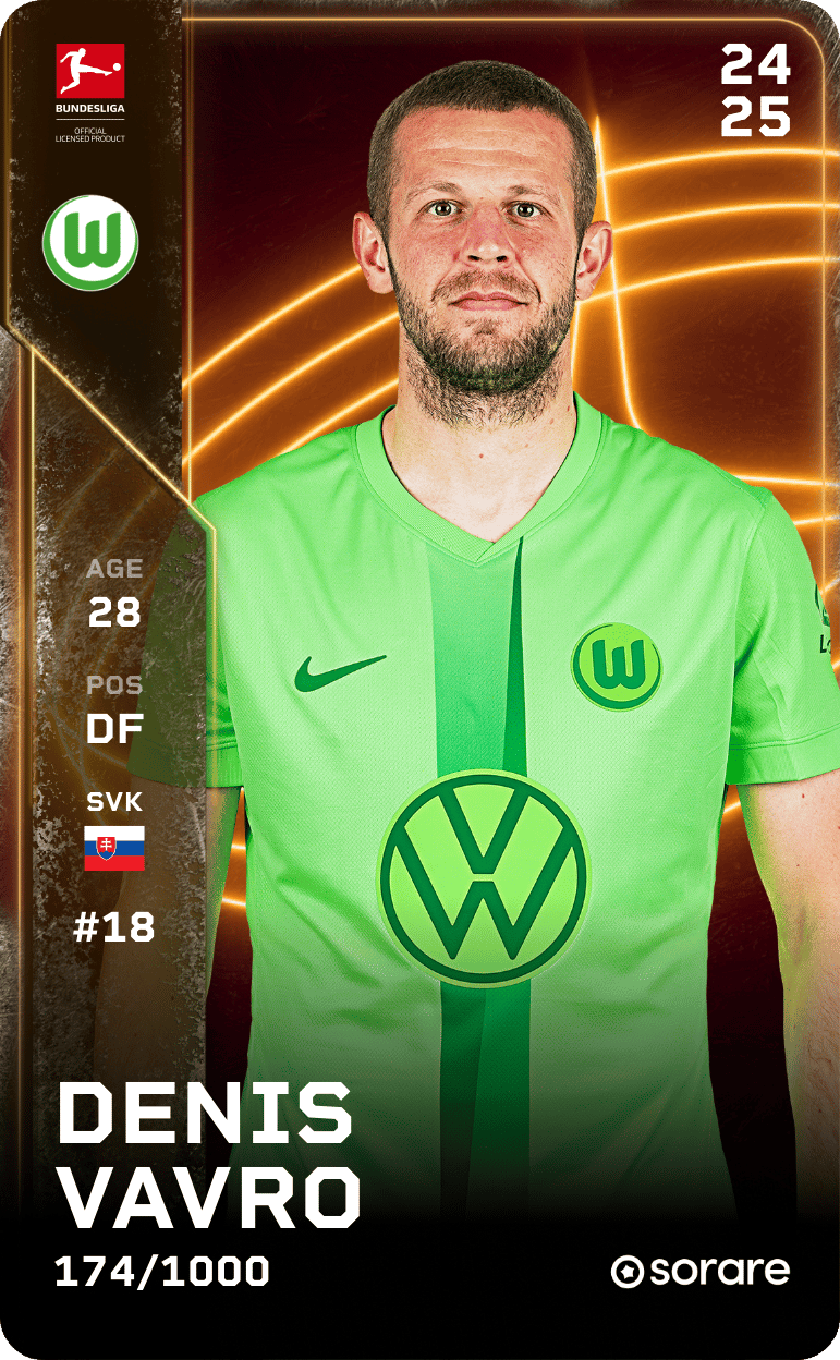 Denis Vavro 2024-25 • Limited 174/1000