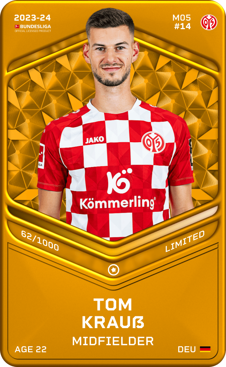 Tom Krauß 2023-24 • Limited 62/1000