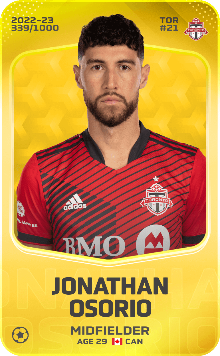 Jonathan Osorio 2022-23 • Limited 339/1000