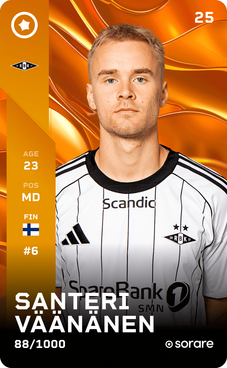 Santeri Väänänen 2025-26 • Limited 88/1000