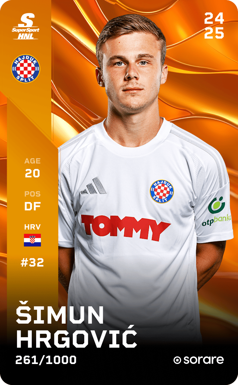 Šimun Hrgović 2024-25 • Limited 261/1000