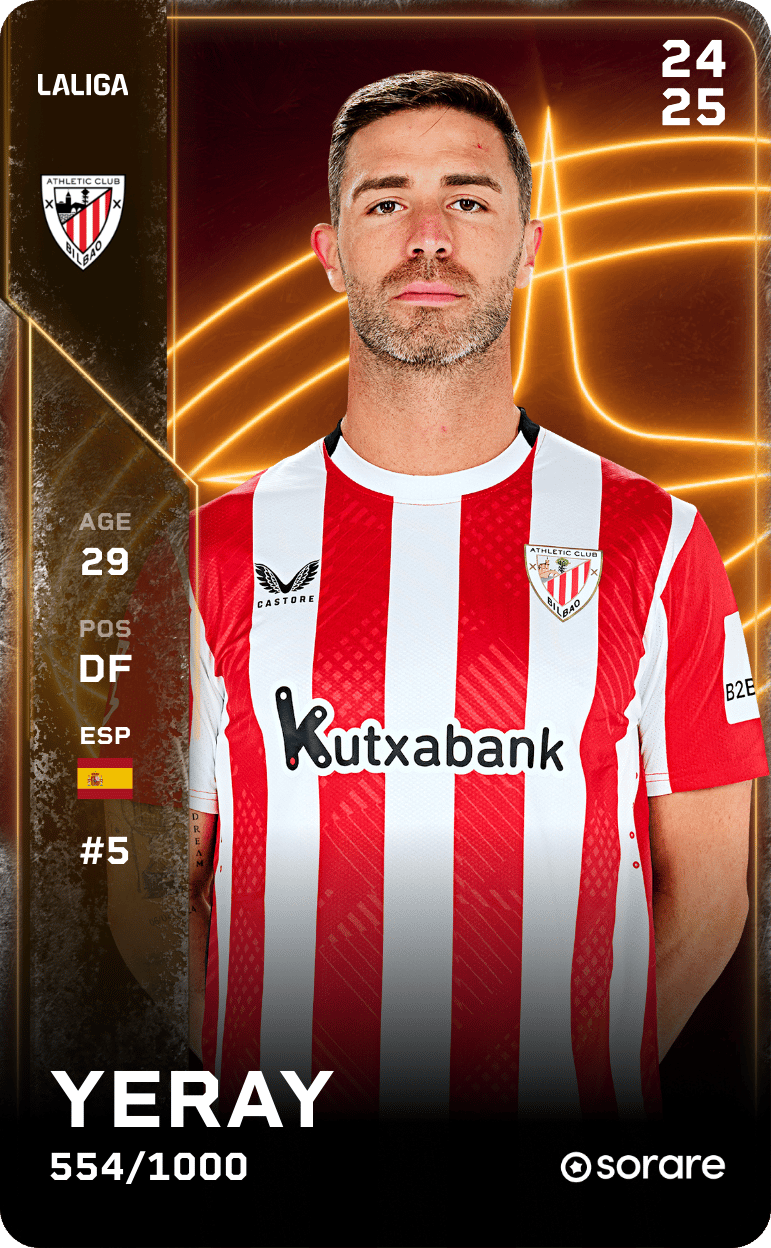 Yeray 2024-25 • Limited 554/1000