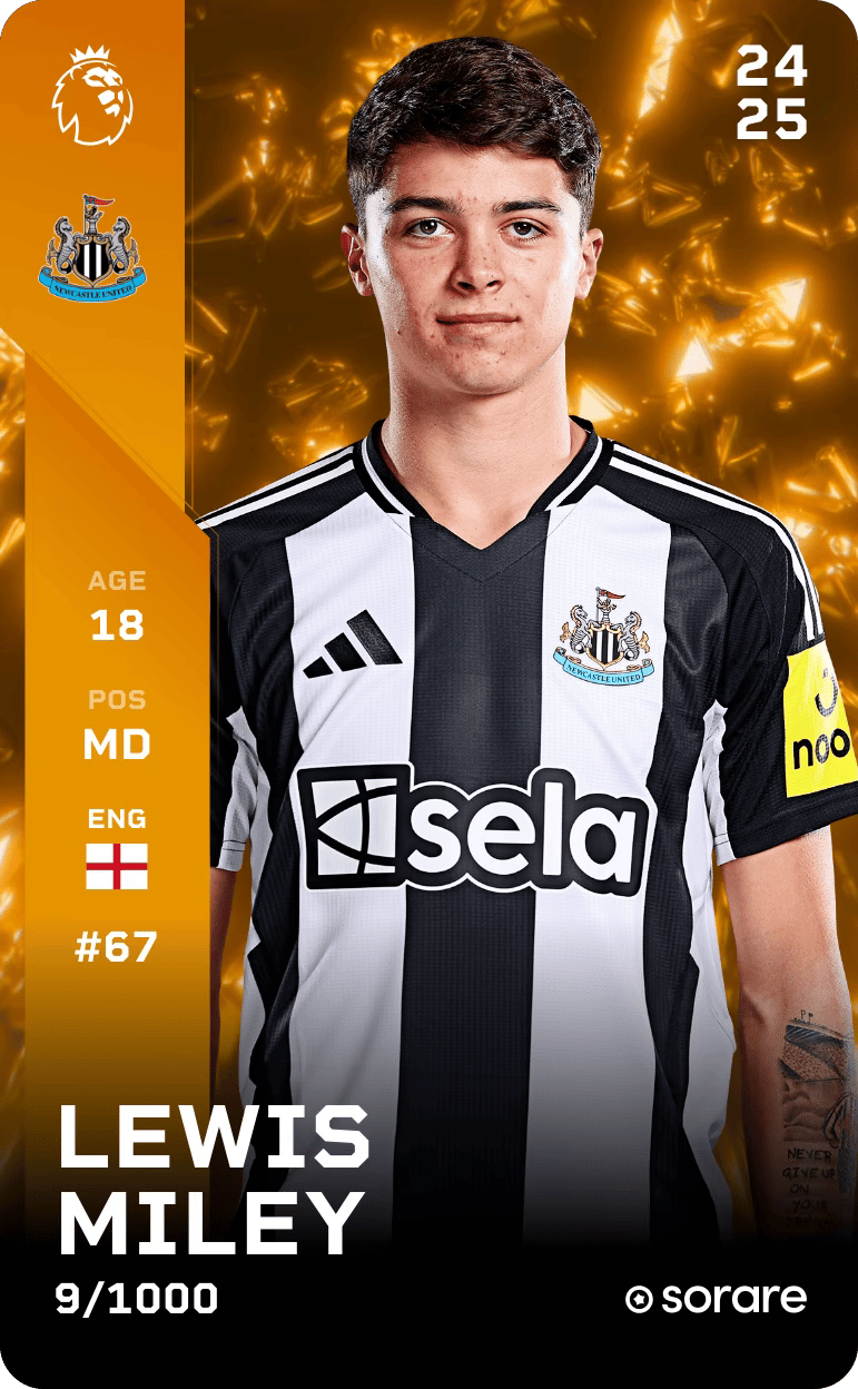 Lewis Miley 2024-25 • Limited 9/1000