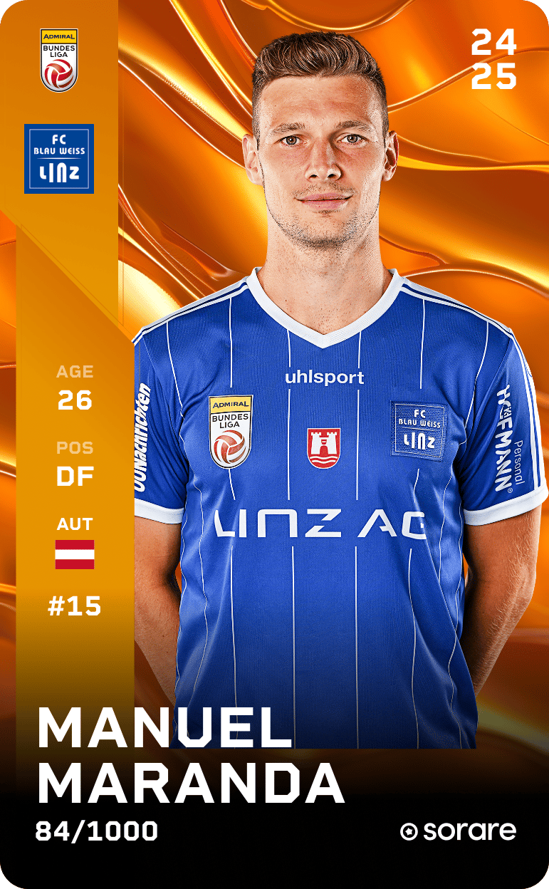 Manuel Maranda 2024-25 • Limited 84/1000