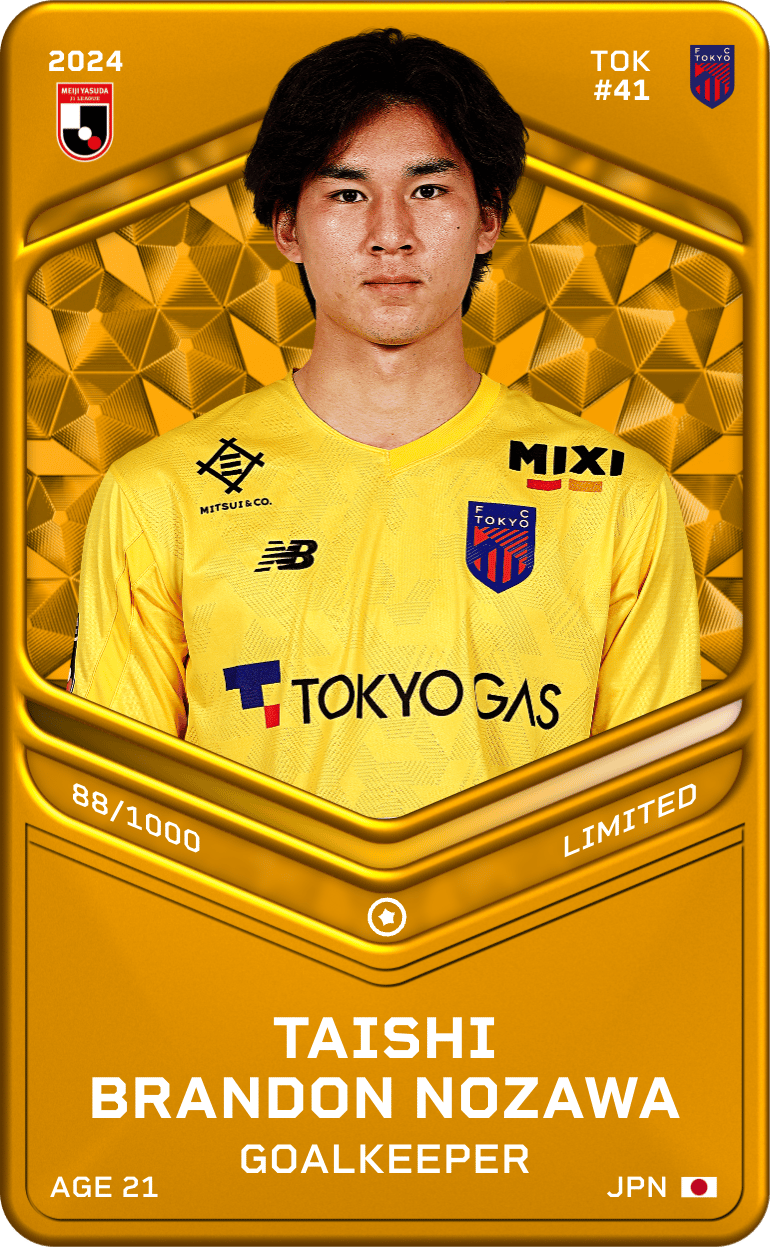 Taishi Brandon Nozawa 2024-25 • Limited 88/1000