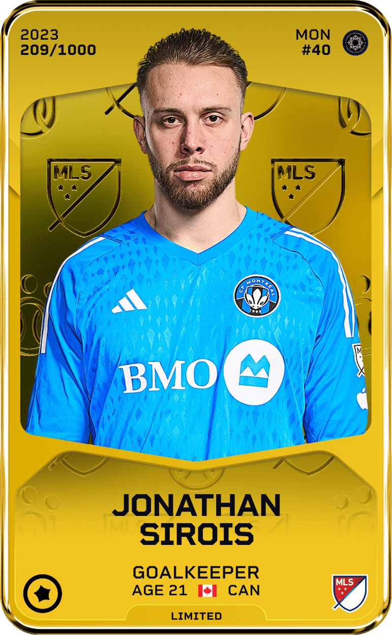 Jonathan Sirois 2023-24 • Limited 209/1000