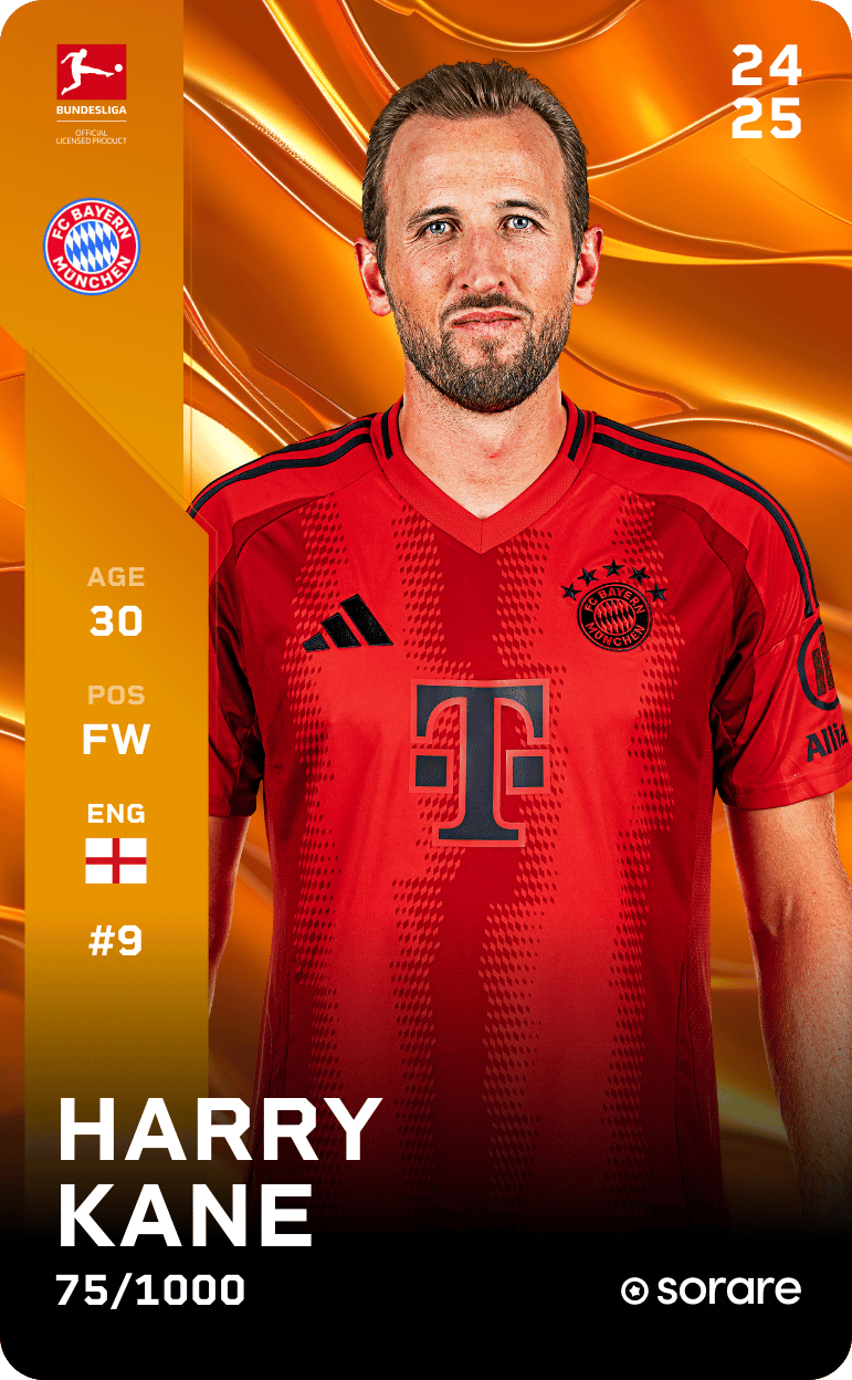 Harry Kane 2024-25 • Limited 75/1000