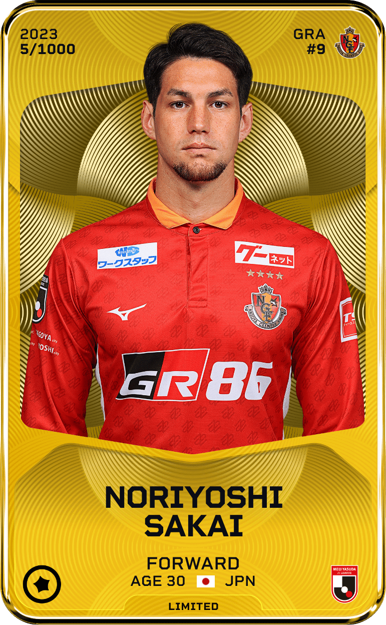 Noriyoshi Sakai 2023-24 • Limited 5/1000