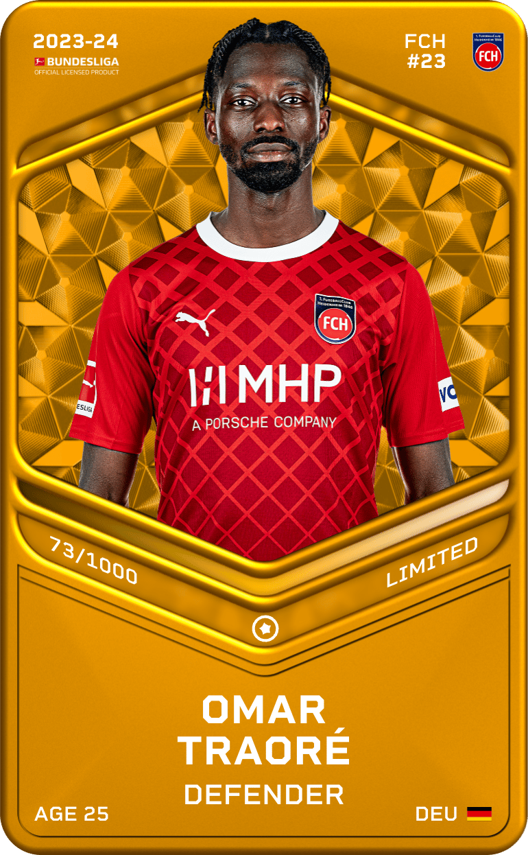 Omar Traoré 2023-24 • Limited 73/1000