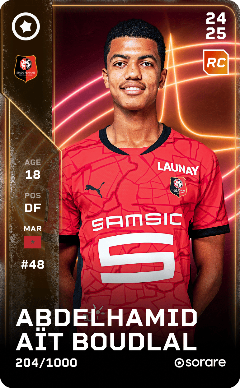 Abdelhamid Aït Boudlal 2024-25 • Limited 204/1000