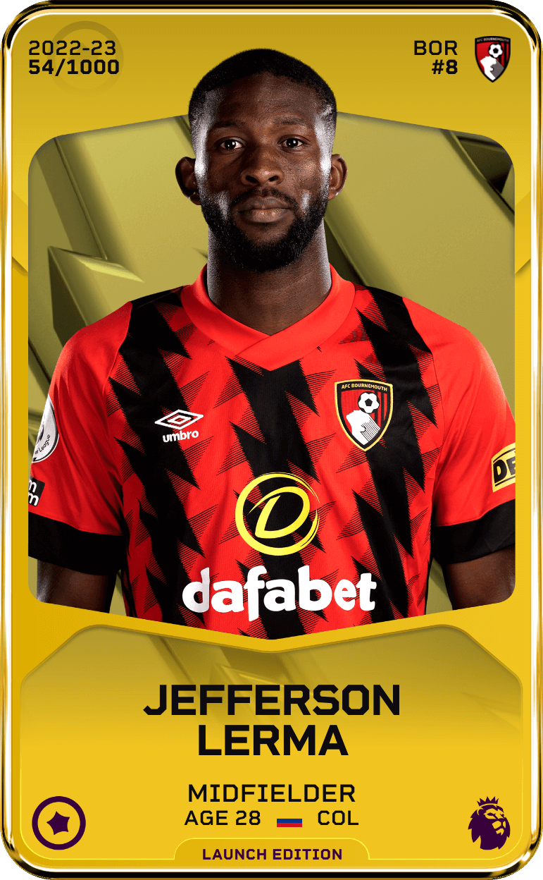 Jefferson Lerma 2022-23 • Limited 54/1000