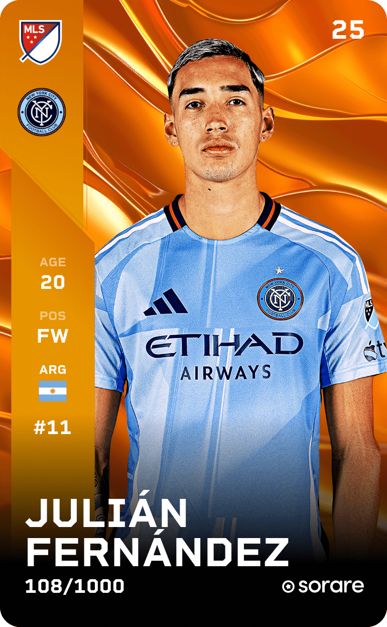 Julián Fernández 2025-26 • Limited 108/1000