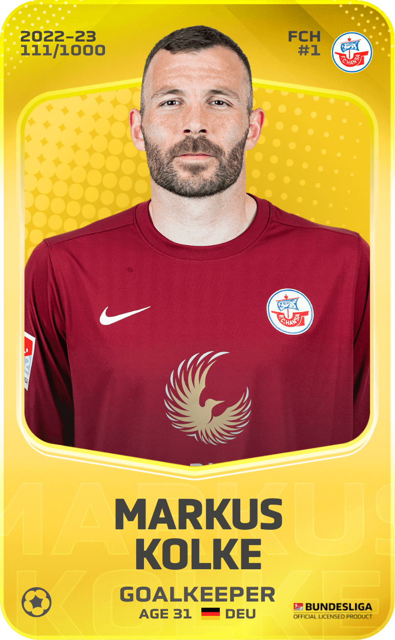 Markus Kolke 2022-23 • Limited 111/1000