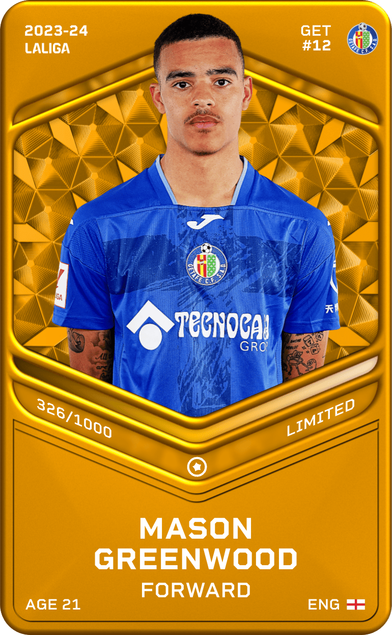 Mason Greenwood 2023-24 • Limited 326/1000
