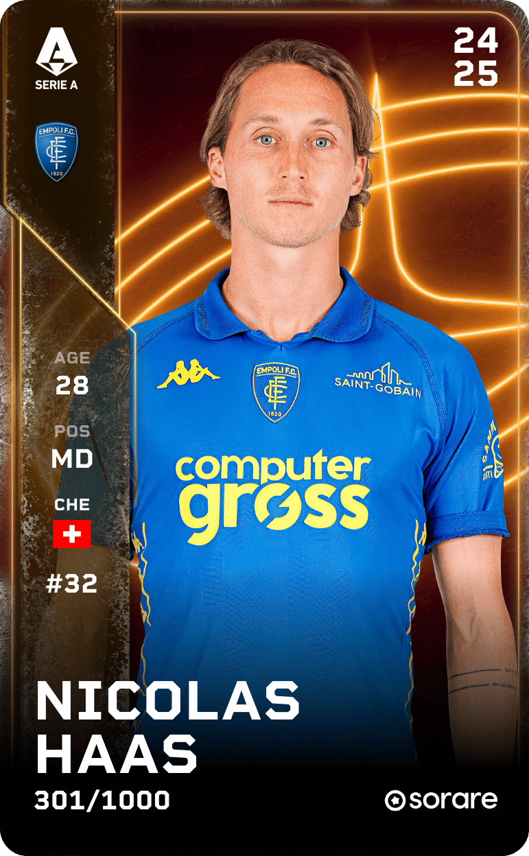 Nicolas Haas 2024-25 • Limited 301/1000