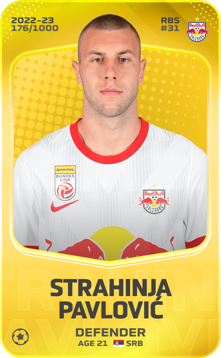 Strahinja Pavlović 2022-23 • Limited 176/1000