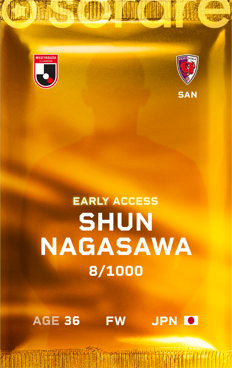 Shun Nagasawa 2025-26 • Limited 8/1000