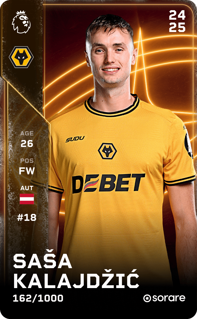 Saša Kalajdžić 2024-25 • Limited 162/1000