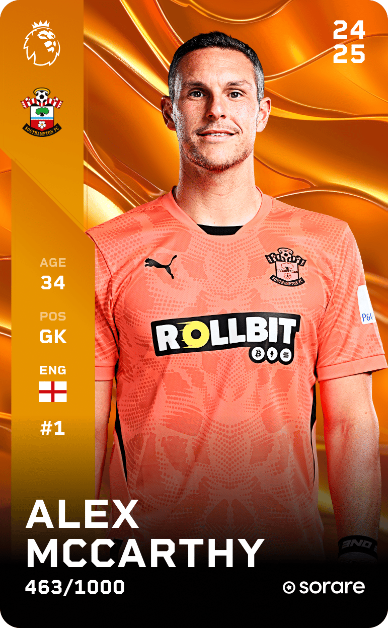 Alex McCarthy 2024-25 • Limited 463/1000