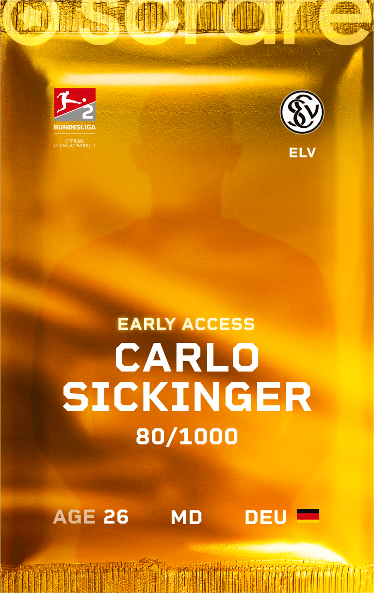Carlo Sickinger 2024-25 • Limited 80/1000