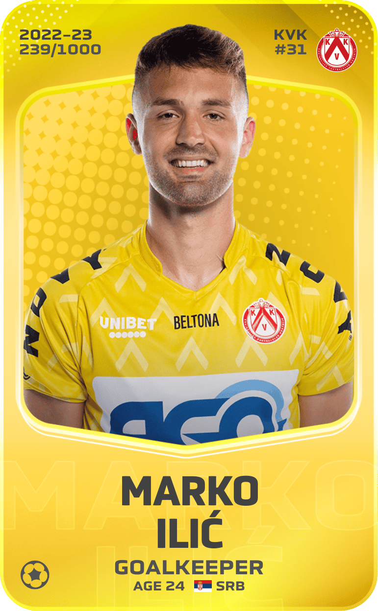 Marko Ilić 2022-23 • Limited 239/1000